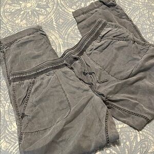 Gray Casual Jogger Pants